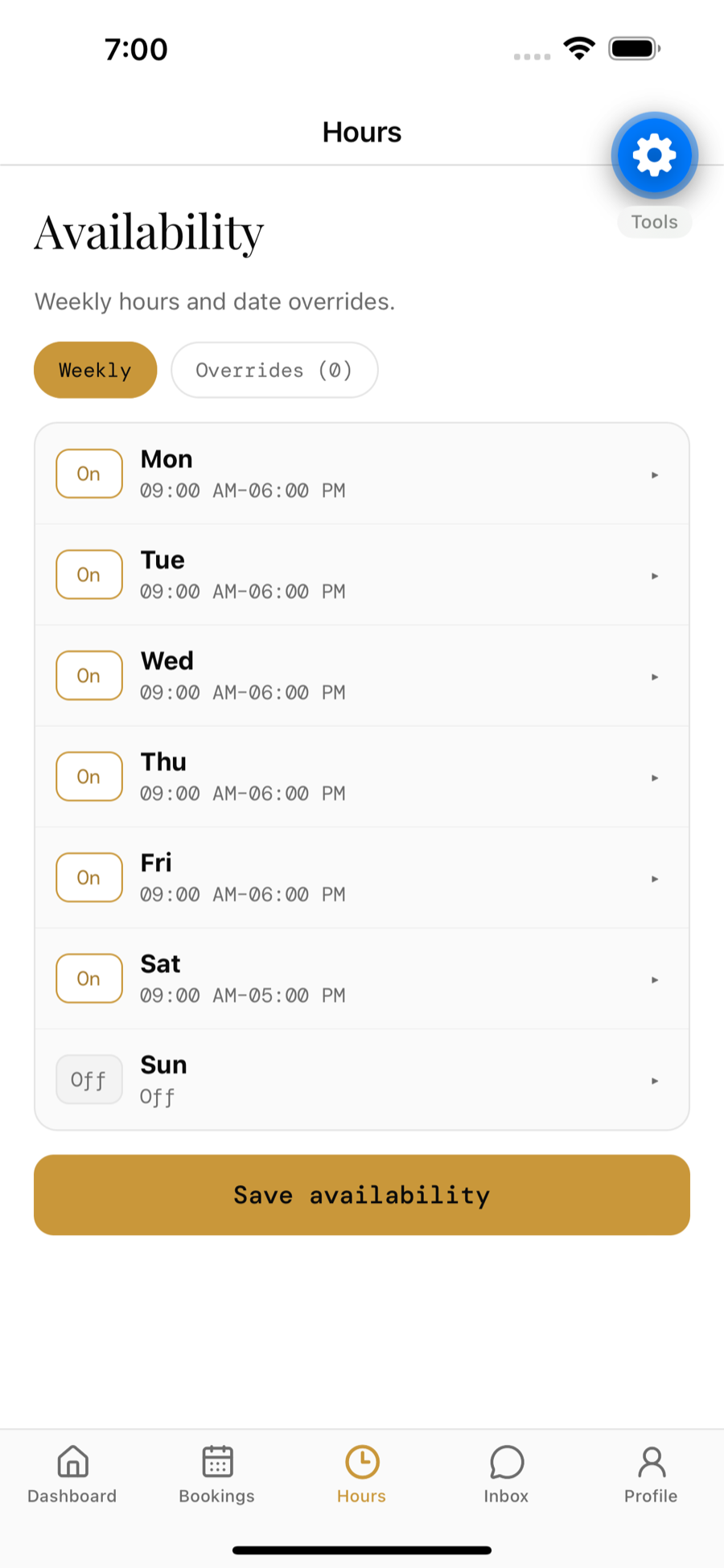 Beru availability
