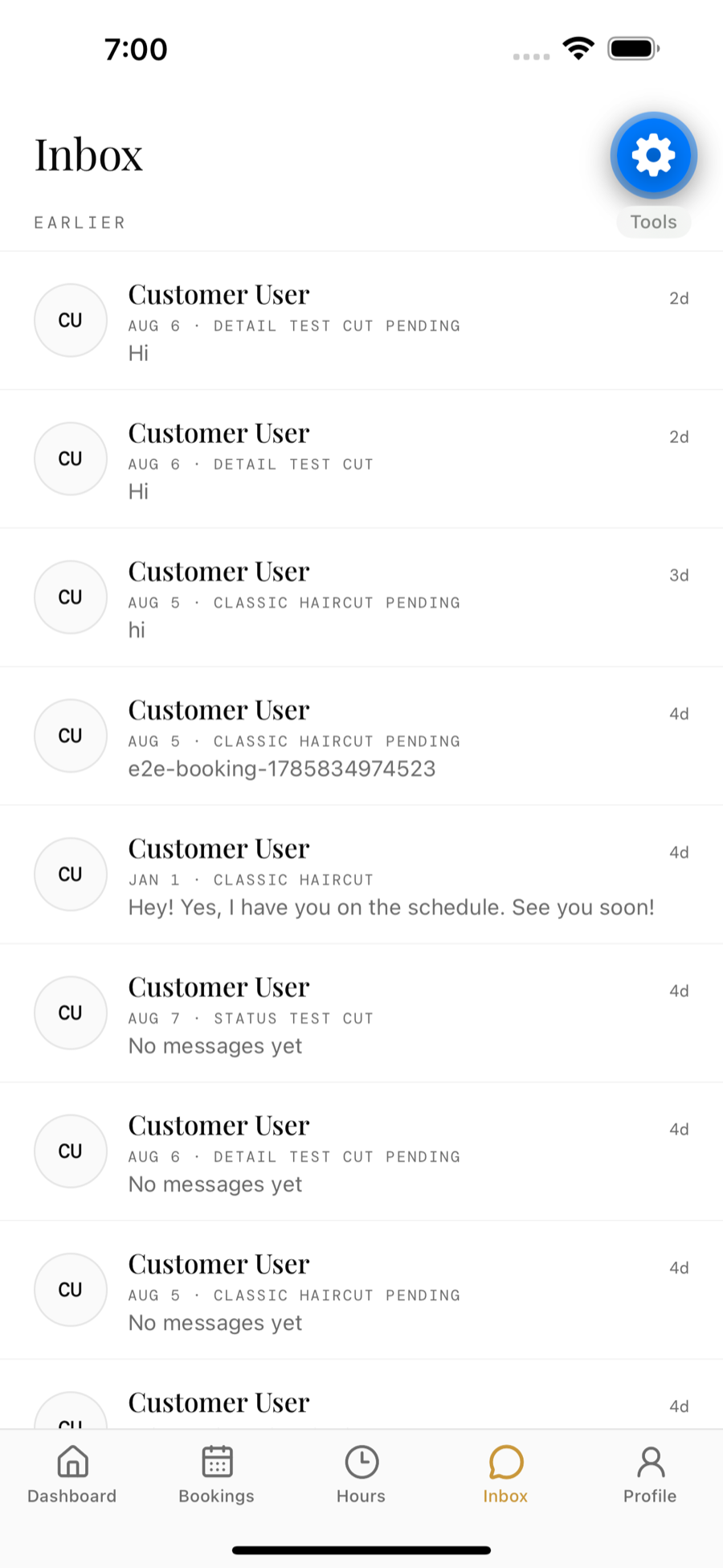 Beru inbox