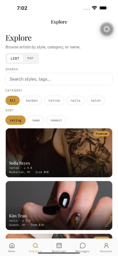 Beru explore artists