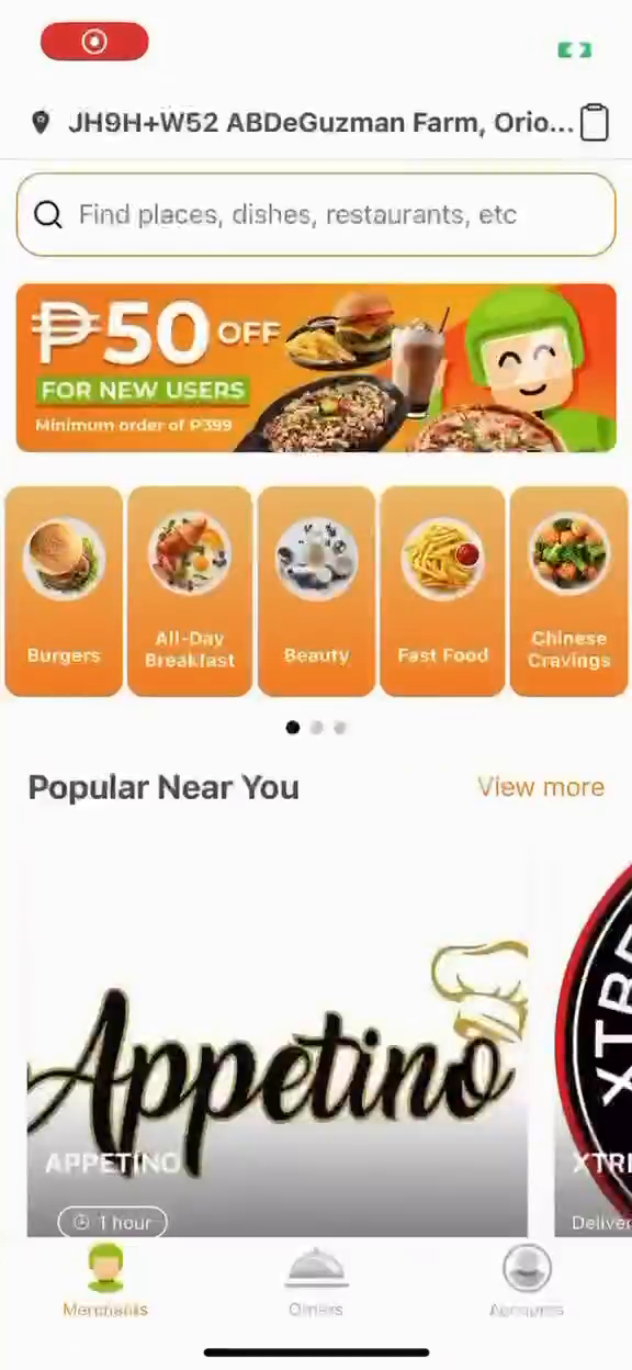 Mangan.ph home screen