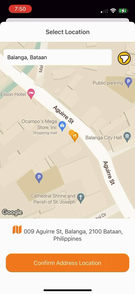 Map confirmation