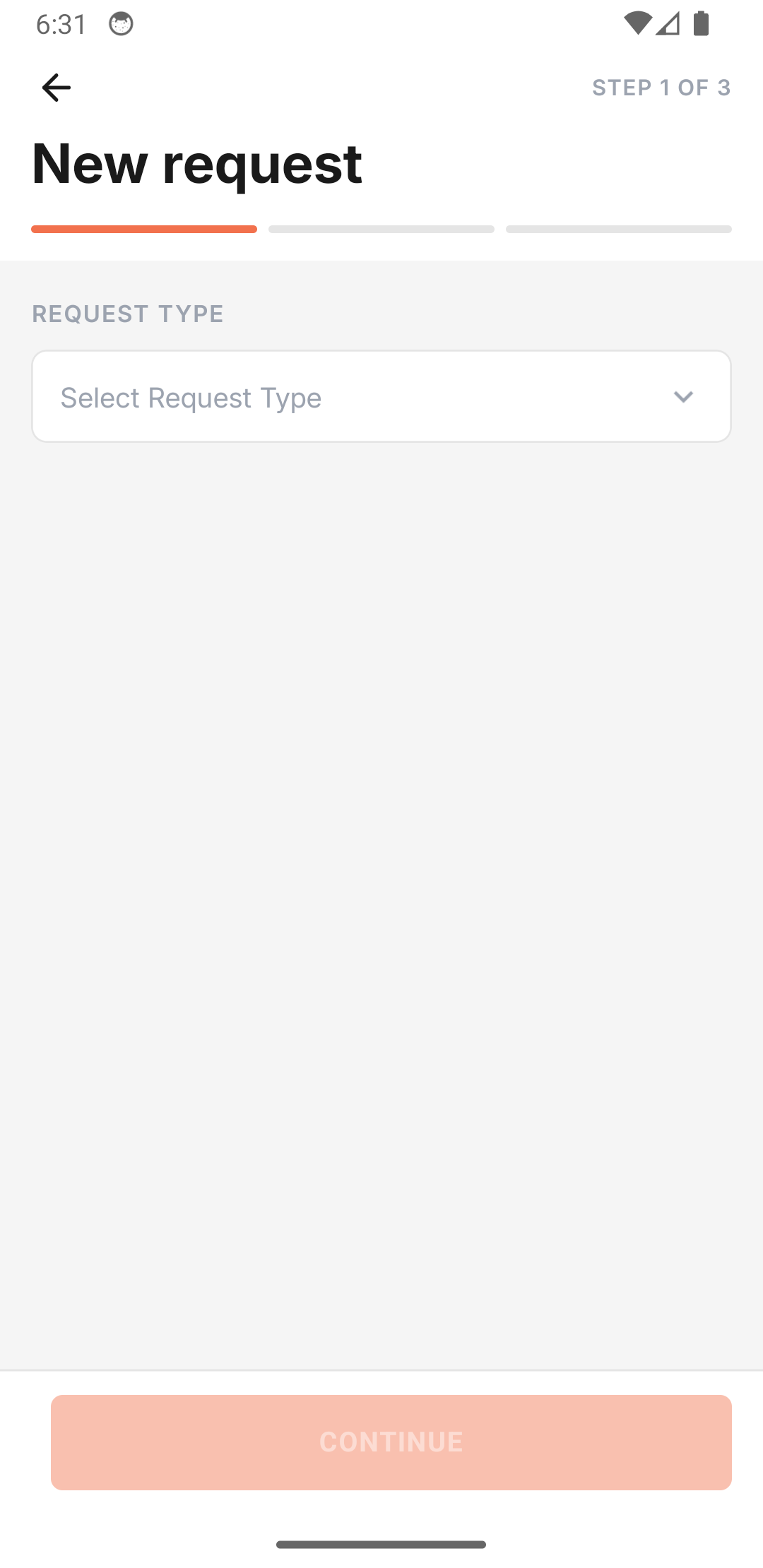 Powerserve HR new request